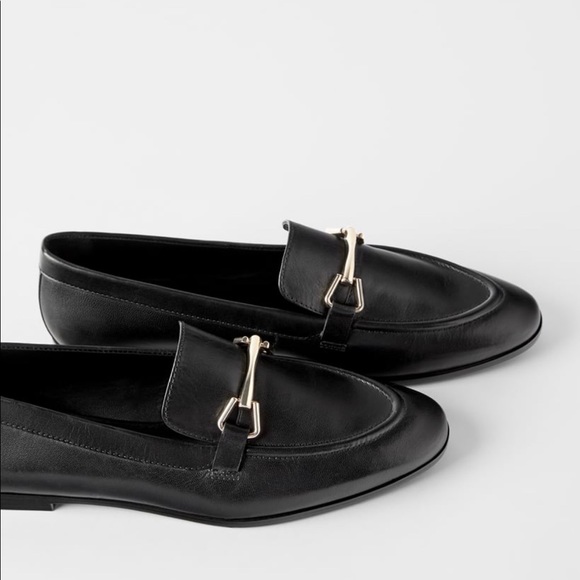Zara Shoes - ZARA leather loafers